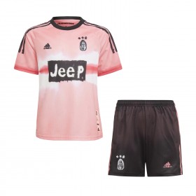 Jalkapallo Pelipaidat Juventus Human Race Lasten Paita 2020-2021 Lyhythihainen